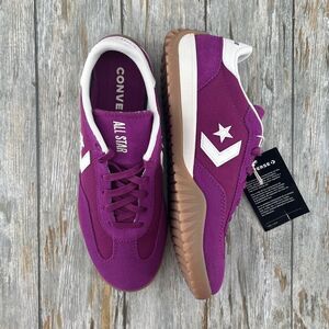 Converse Run Star Suede Multi Lace Sneakers Shoes Size 6.5